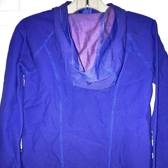 Girl’s Purple Fleece Hooded Jacket—2 sizes - Picture 5 of 9